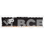 Оперативная память Patriot, DDR4, 16GB (1x16GB), 2400 MHz, CL17, с радиатором, черный, фото 1