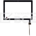 Сенсорное стекло (тачскрин) для Lenovo Tab 4 10 TB-X304, черное, фото 1