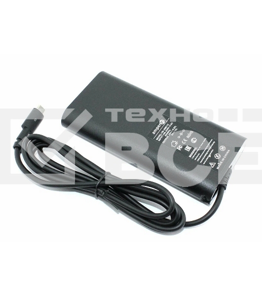 Блок питания (сетевой адаптер) Amperin 5V 1A, 20V 6.5A 130W Type-C, тонкий корпус