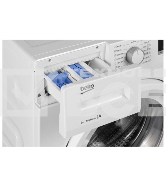 Стиральная машина Beko WRE6511ZWW белый, загрузка фронтальная 6 кг, 1000 об/мин., класс: А++