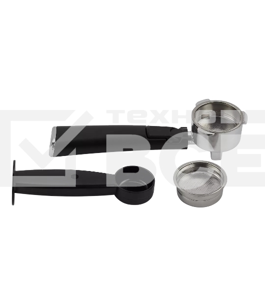 Кофеварка рожковая Polaris PCM 1535E черный/серебристый, молотый, 1.8 л, 1400 Вт, 15 бар