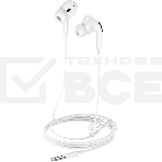 Наушники внутриканальные Hoco M1 Pro 1.2м белый проводные в ушной раковине, фото2