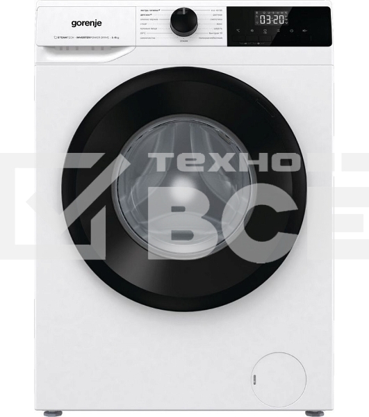 Стиральная машина Gorenje W1NHPI60SCSIRV белый загр. фронтальная макс.: 6 кг 1400об/мин класс: А