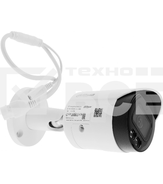 Видеокамера Dahua DH-IPC-HFW2449SP-S-IL-0360B уличная цилиндрическая IP-видеокамера 4Мп 1/2.7” CMOS объектив 3.6мм