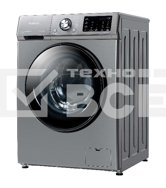 Стиральная машина Бирюса WM-SL1014/15 M металлический, загрузка фронтальная 10 кг, 1400 об/мин, класс А+++