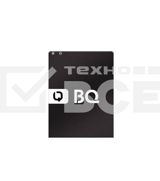 Аккумулятор для телефона BQ-4500L Fox LTE Li-polymer, 1700 mAh, литий-полимерный
