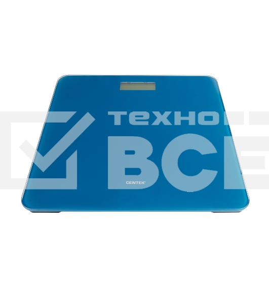 Весы напольные  Centek CT-2443 LCD BLUE
