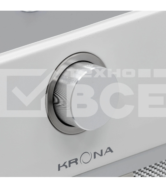 Вытяжка Krona SVEN 600 white one knob