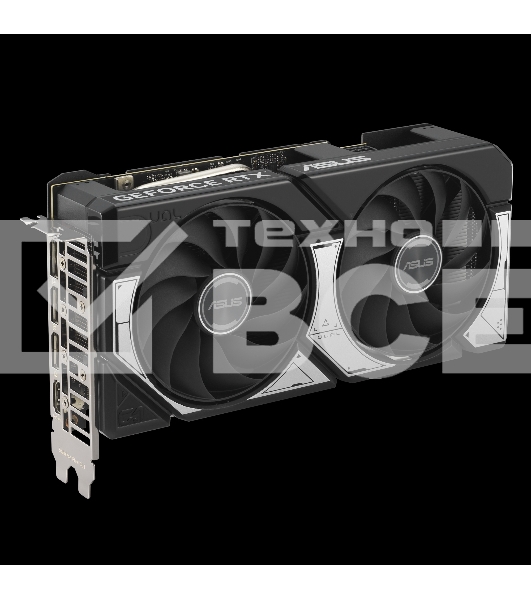 Видеокарта ASUS RTX5060Ti DUAL OC 8GB GDDR7 128bit 3xDP HDMI 2FAN RTL [DUAL-RTX5060TI-O8G]