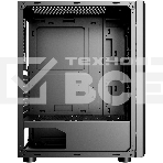 Компьютерный корпус Aerocool/Formula CL-3301B TG черный без БП ATX 1x120мм 2xUSB 2.0 1xUSB 3.0 audio bott PSU, фото3