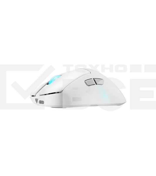 Мышь беспроводная ASUS ROG KERIS II ORIGIN, 54g, Wired, 2.4GHz RF, Bluetooth 5.1, 42K DPI sensor, 5 Prograммable Buttons, White
