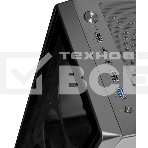 Компьютерный корпус Ginzzu CL125 ATX передняя панель Стекло, фото2