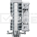 Устройство охлаждения(кулер) Montech NX400 Soc-AM5/AM4/1200/1700/1851 белый 4-pin 34.17dB Al+Cu 220W Ret (NX400WH), фото6