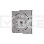 Розетка компьютерная СП OSEN RJ45 кат.6 механизм серый матовый LEZARD 743-7488-140, фото2