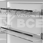 Холодильник Hotpoint HDKP 8201I DX нержавеющая сталь двухкамерный 257/100л морозилка снизу, No Frost, фото3