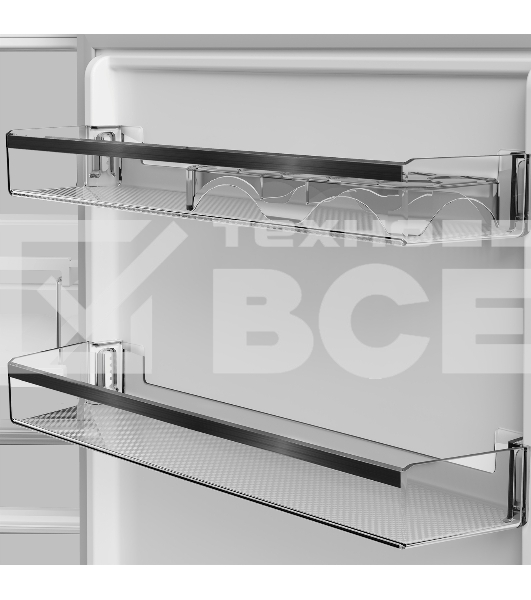 Холодильник Hotpoint HDKP 8201I DX нержавеющая сталь двухкамерный 257/100л морозилка снизу, No Frost