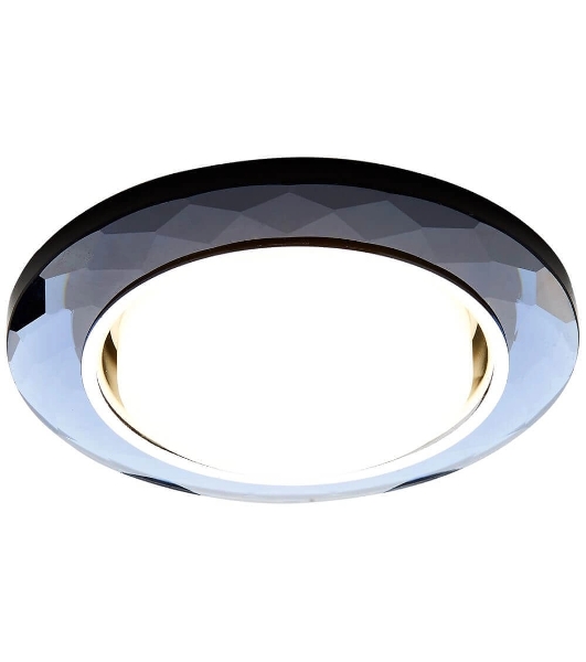 Точечный светодиодный светильник Ambrella Light хром/тонированный GX53 G8077 BK