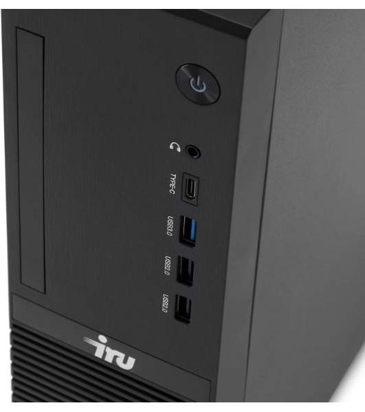 ПК IRU Planio 310H6SFC SFF i5 13400F (2.5) 16Gb SSD512Gb GT610 2Gb Windows 11 Pro GbitEth 350W черный (2153501)