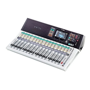 Микшер Yamaha TF5 цифровой, 32 аналоговых XLR/TRS MIC/LINE + 2 аналоговых RCA стерео линейных входа, 16 аналоговых XLR выходов, 33 моторизированных фейдера, 48 входных микшируемых каналов, USB 2.0