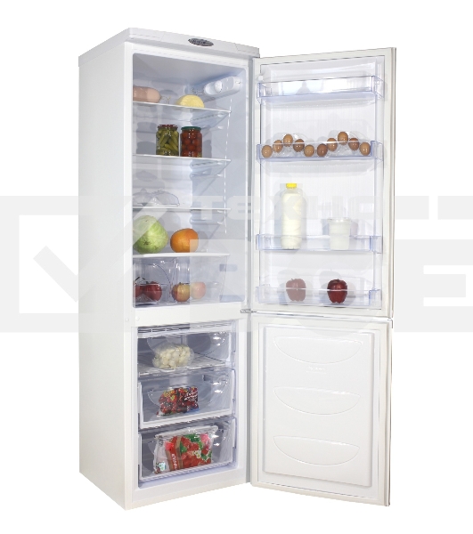 Холодильник DON R-291 NG нерж сталь двухкамерный 225/101л морозилка снизу