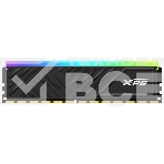 Оперативная память XPG Spectrix D35G RGB, DDR4, 16GB (1x16GB), 3200MHz, CL16, с радиатором, черный, RGB, фото 1