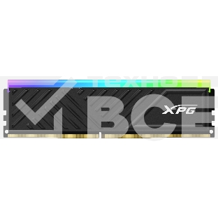 Оперативная память XPG Spectrix D35G RGB, DDR4, 16GB (1x16GB), 3200MHz, CL16, с радиатором, черный, RGB