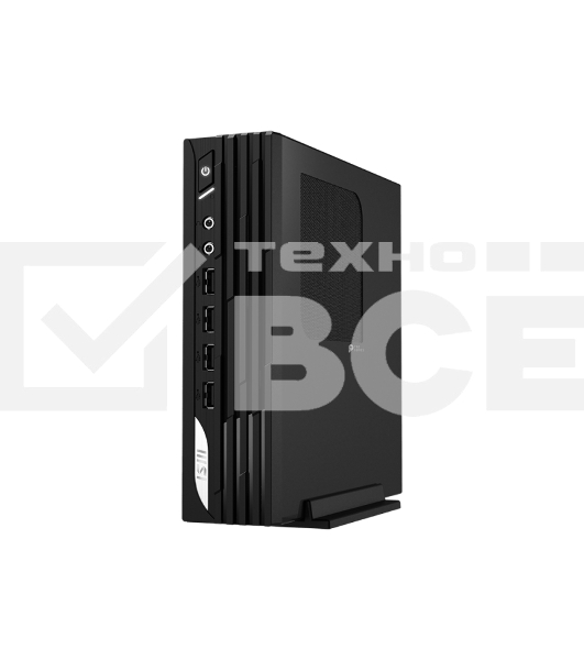 Неттоп MSI PRO DP21 13M-607RU black (Pen G7400/4Gb/128Gb SSD/noDVD/VGA int/GbitEth/WiFi/BT/W11Pro) (9S6-B0A421-666)