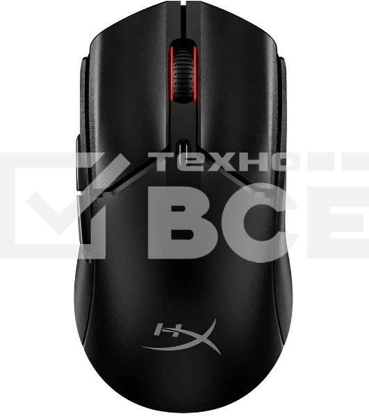 Мышь беспроводная/проводная HyperX Pulsefire Haste 2 Mini черный, 26000 dpi, радиоканал, Bluetooth, USB, кнопки - 6