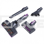 Пылесос вертикальный BQ VCA0201H фиолетовый, питание от аккумулятора, 250 Вт, уборка сухая, пылесборник 0.6 л, работа от АКБ max 40 мин, фото5