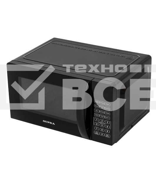 Микроволновая печь Supra 20SB25, 700Вт, 20л, черный