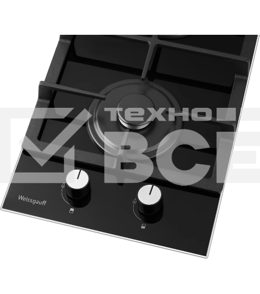 Газовая варочная поверхность Weissgauff HGG 320 BGL черный