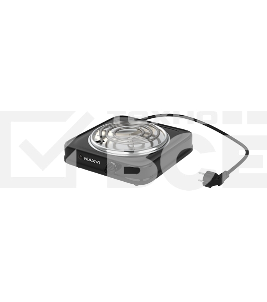 Плита настольная MAXVI HE101 черный