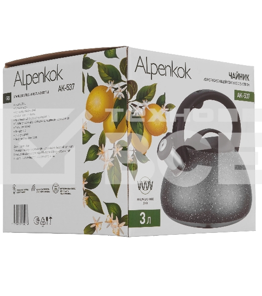 Чайник для плиты ALPENKOK AK-537 3 л