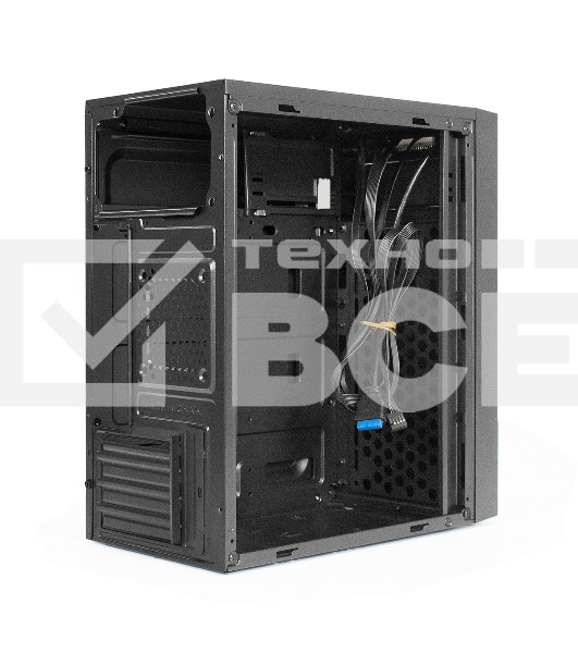 Компьютерный корпус Minitower ExeGate BAA-113U-AAA350 (mATX, БП AAA350 с вент. 8см, 2хUSB+1хUSB 3.0, аудио, черный)