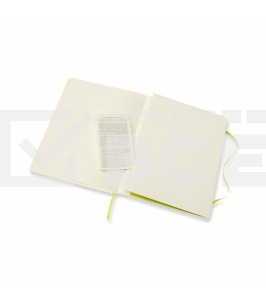 Блокнот Moleskine Classic XL,192 страниц, лаймовый, в линейку