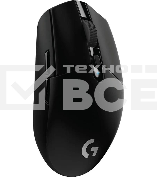 Мышь беспроводная Logitech G304 Lightspeed черный, 12000 dpi, радиоканал, USB, кнопки - 6