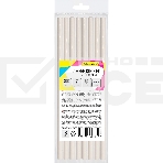 Клеевые стержни Silwerhof 7-200-8-WHI дл.200мм D7мм белый упак:8шт, фото 1