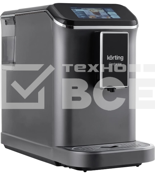 Кофемашина Korting KACM 2003 Andante, серебристый