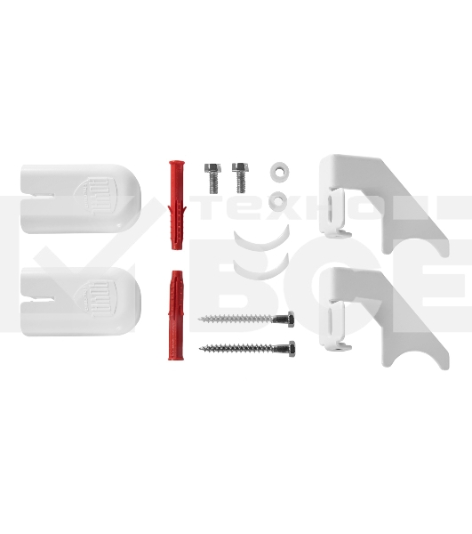 Комплект настенных регулируемых кронштейнов Royal Thermo Design 80, белые