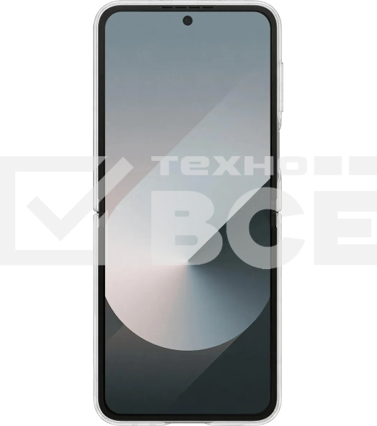 Чехол (клип-кейс) Samsung для Samsung Galaxy Z Flip6 Flipsuit Case Flip 6 (F741) прозрачный/прозрачный (EF-ZF741CTEGRU)