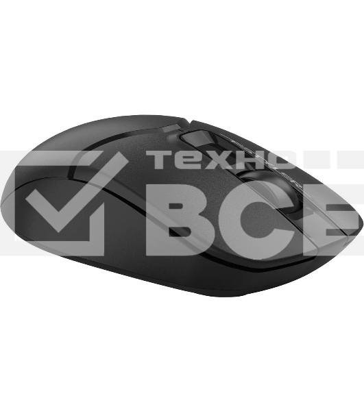 Мышь беспроводная A4Tech Fstyler FG12S черный, 1200 dpi, радиоканал, USB, кнопки - 3