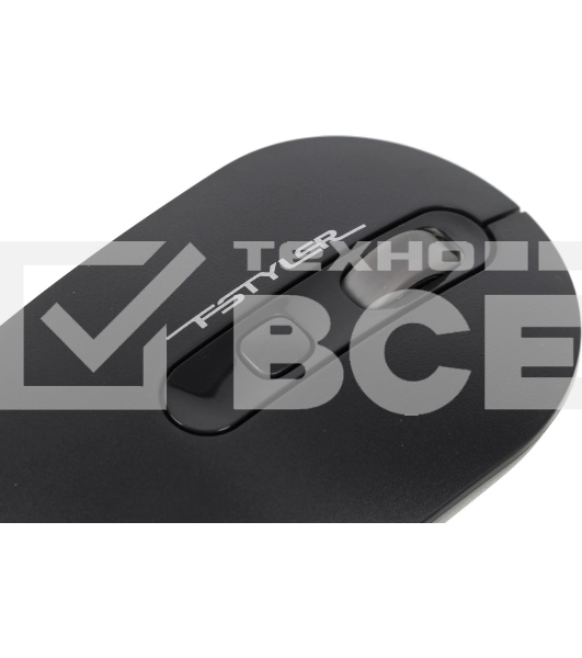 Мышь беспроводная A4Tech Fstyler FG20 серый, 2000 dpi, радиоканал, USB, кнопки - 4