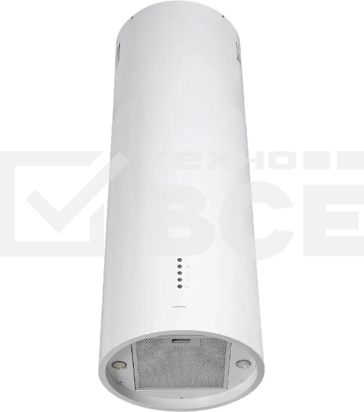 Вытяжка островная Maunfeld Lee Isla 39 белый, 38 см, 1000 куб. м/ч, 52 дБ