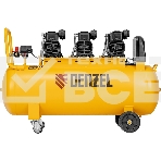 Компрессор безмасл. малошумн. DLP-4500/150, 4,5 кВт, 3х1,5 кВт,150 л, 2850 об/мин,750 л/мин Denzel, фото14