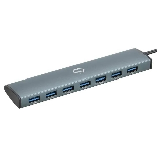 USB-концентратор Digma HUB-7U3.0-UC-G, USB-C, USB 3.0 7 портов, USB Type-C