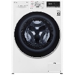 Стиральная машина LG F4V5RYP0W белая, загрузка фронтальная 10.5 кг, 1400 об/мин, класс A, фото 1