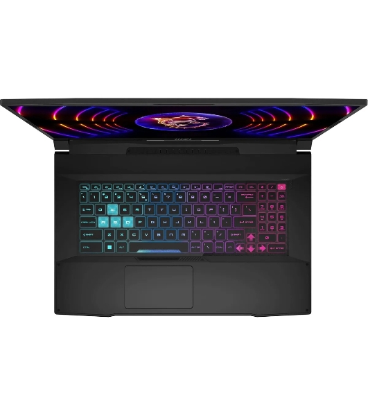 Ноутбук MSI Katana 17 B2RVEK-1618XRU/17.3'/IPS/Intel Core 5 210H/16Gb/1Tb SSD/NVIDIA GeForce RTX 4050 6Gb/NoOS/черный/2.6kg