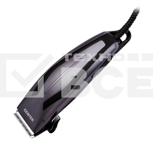 Машинка для стрижки волос Centek CT-2128 черный/фиолетовый