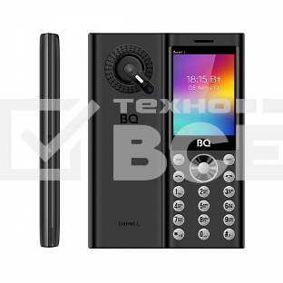 Мобильный телефон BQ 2458 Barrel L Black+Silver. SC6531E, 1, 32 Mb, 32 Mb, 2G GSM 850/900/1800/1900, Bluetooth Версия 2.1 Экран: 2.4 