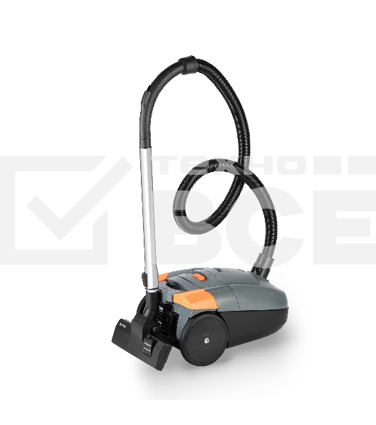 Пылесос Vitek VT-1819 серый, 400/1400Вт, уборка сухая, пылесборник мешок 3 л